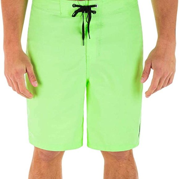 NWT Hurley Men's Phantom Solid 20" Stretch Board Shorts Size 30 $50 1C157 - Picture 1 of 3